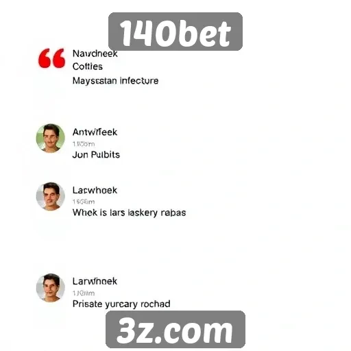 Feedback dos usuários sobre o suporte ao cliente do 140bet