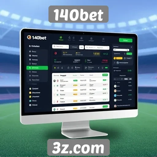 Análise da interface do usuário no 140bet